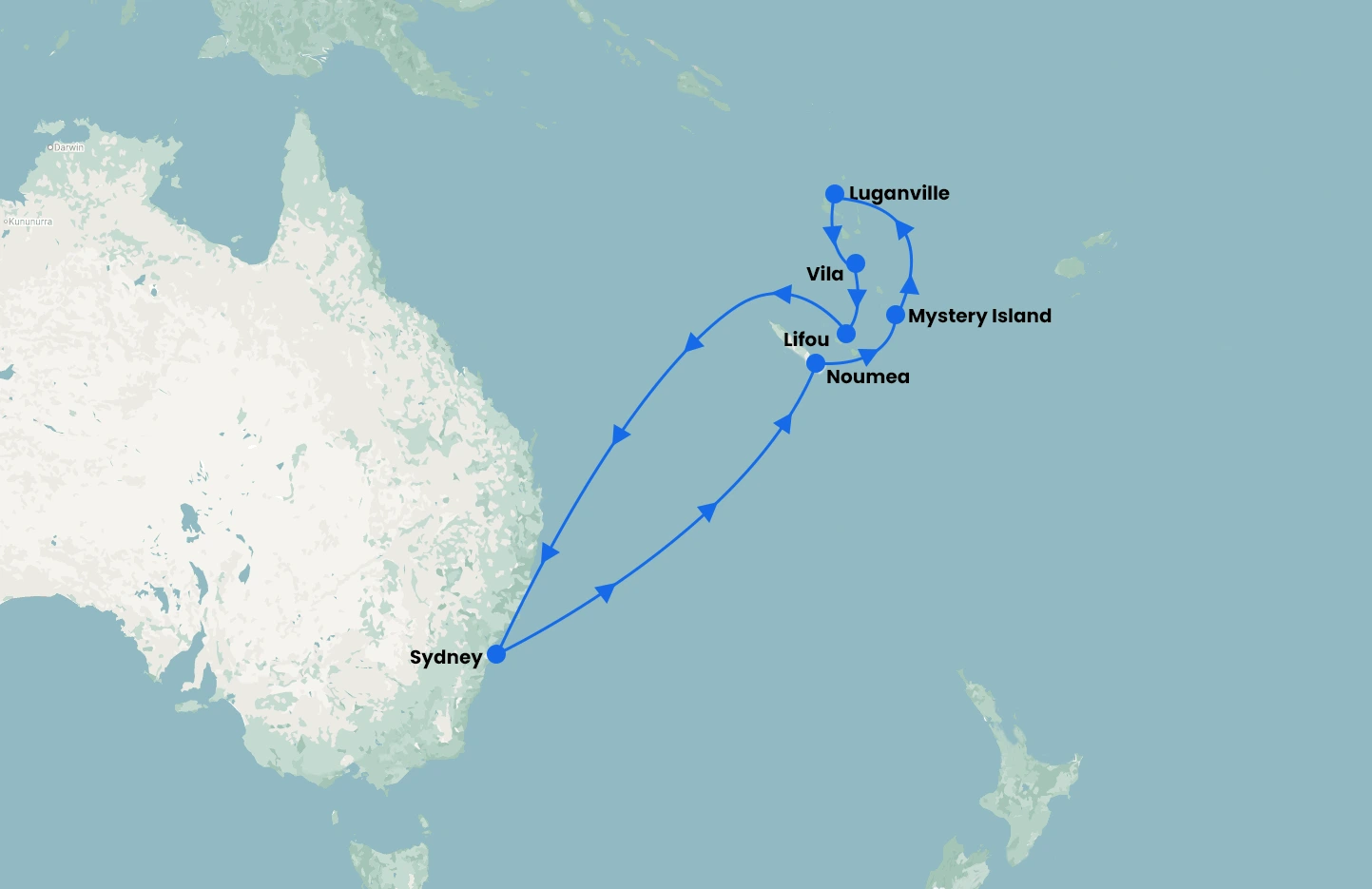 New Zealand Explorer from Sydney